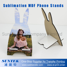 Rabbit Blank MDF Phone Stands for Sublimation